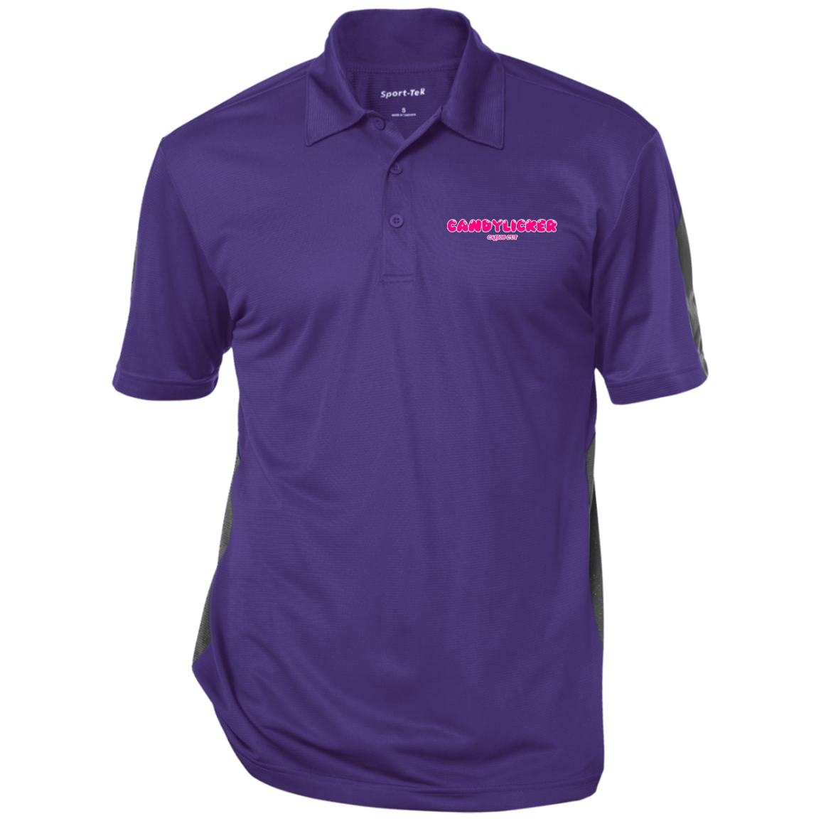 CANDYLICKER Performance Three-Button Polo
