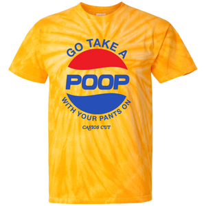 POOP 100% Cotton Tie Dye T-Shirt