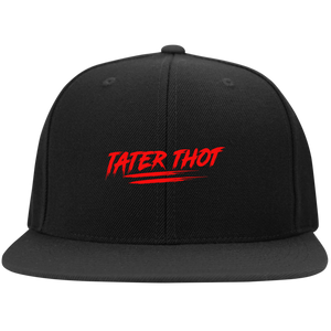 TATER THOT Flat Bill High-Profile Snapback Hat