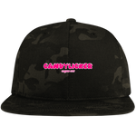 CANDYLICKER Flat Bill High-Profile Snapback Hat